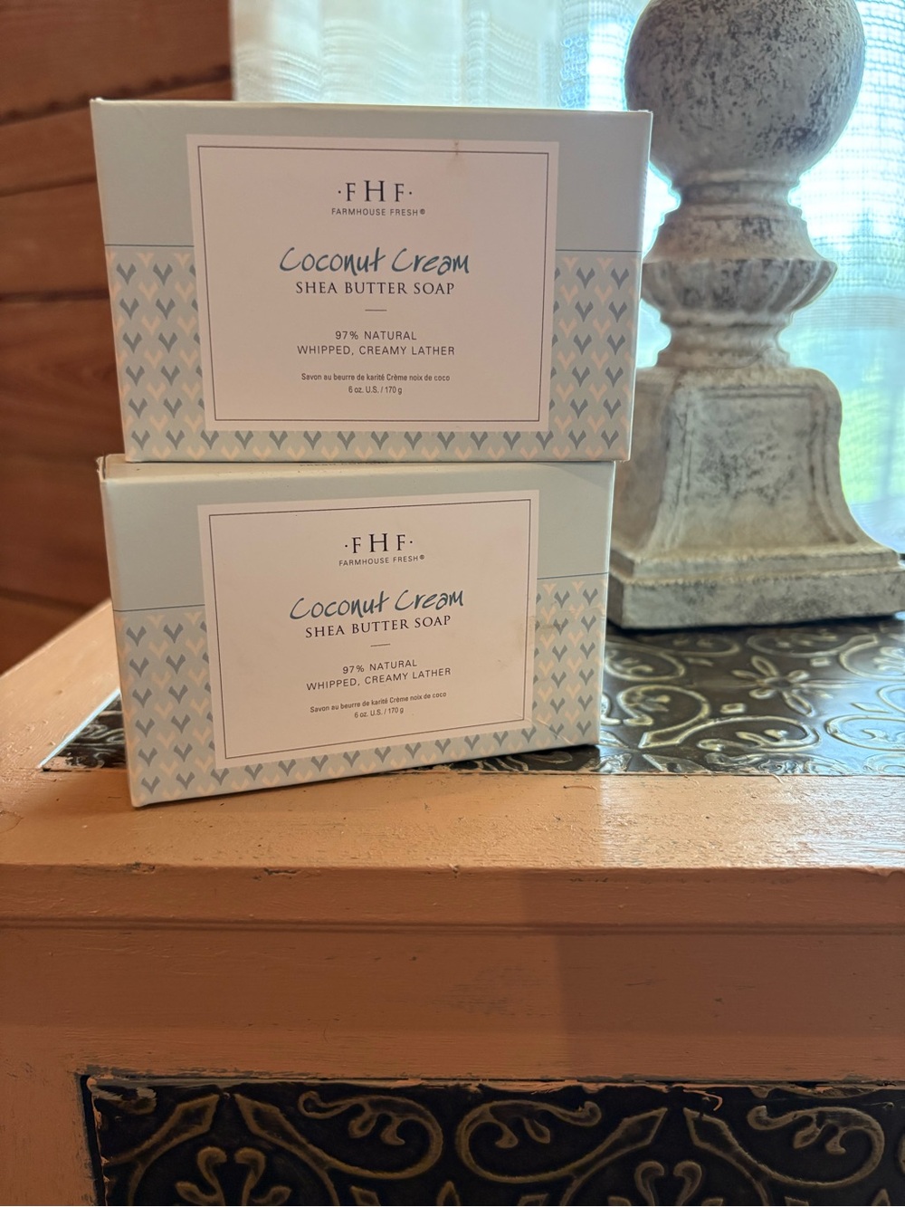 Farmhouse Fresh Coconut Cream Shea Butter Soap - Light Blue